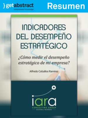 cover image of Indicadores del Desempeño Estratégico (resumen)
